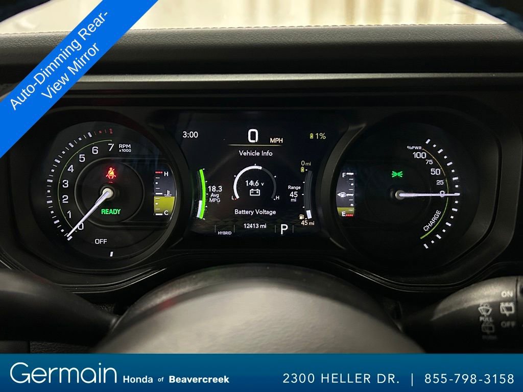 Used 2024 Jeep Wrangler Unlimited Rubicon 4xe w/ Technology Group image 23