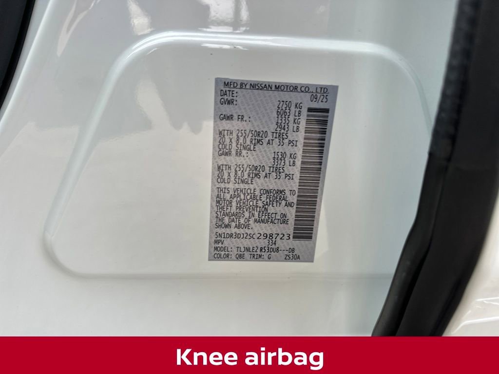 New 2025 Nissan Pathfinder Platinum w/ Cargo Package image 37