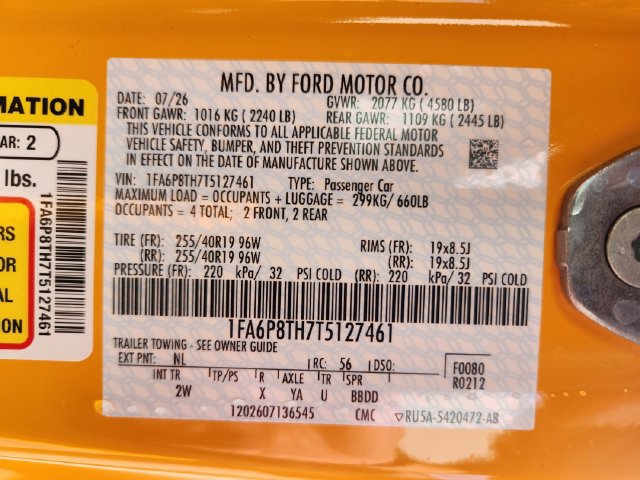New 2026 Ford Mustang Coupe w/ Mustang Nite Pony Package RWD image 21