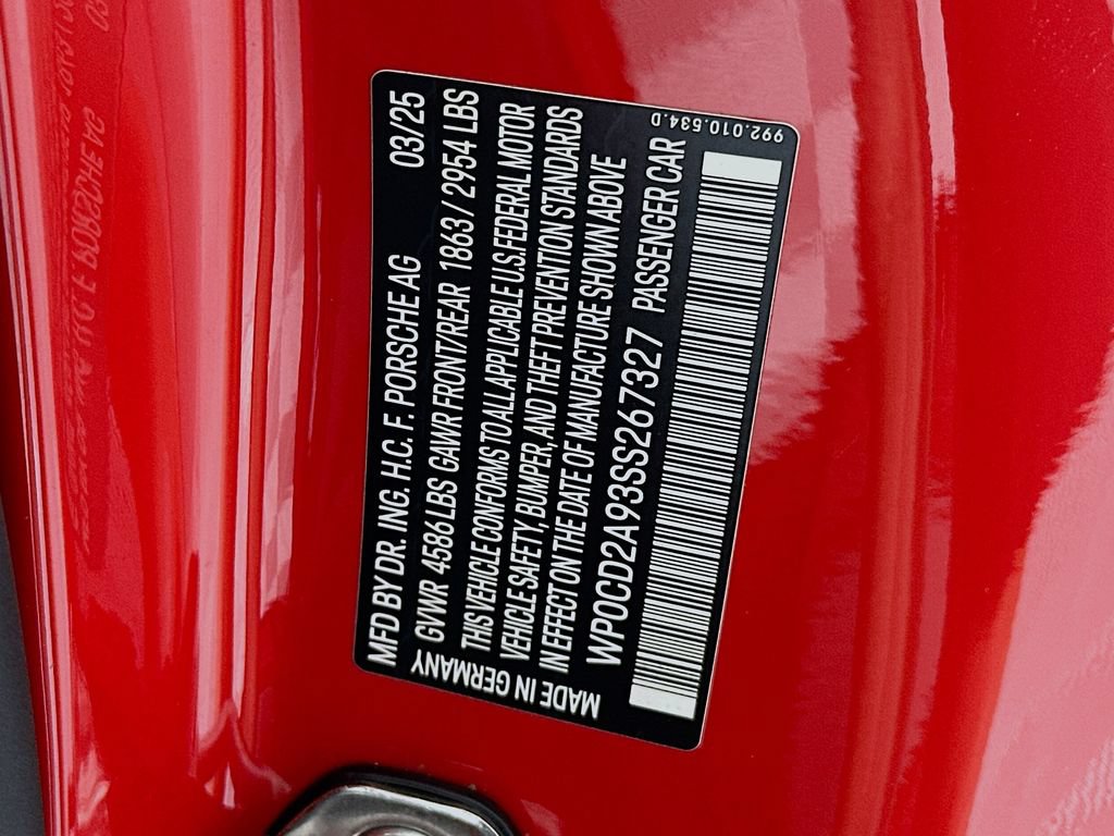Certified 2025 Porsche 911 Turbo S AWD/4WD image 32