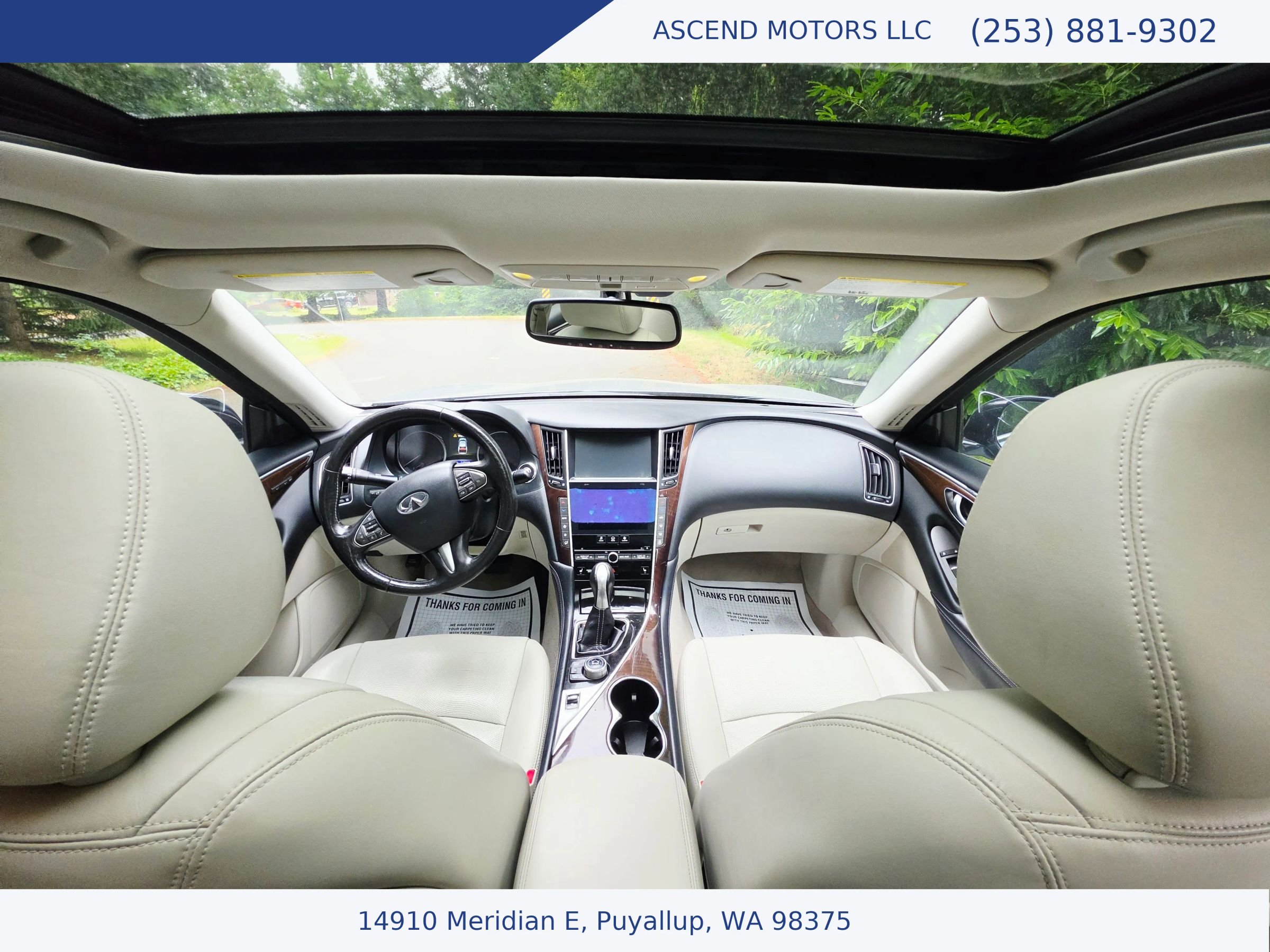 Used 2014 INFINITI Q50 Premium w/ Deluxe Touring Package AWD/4WD image 13