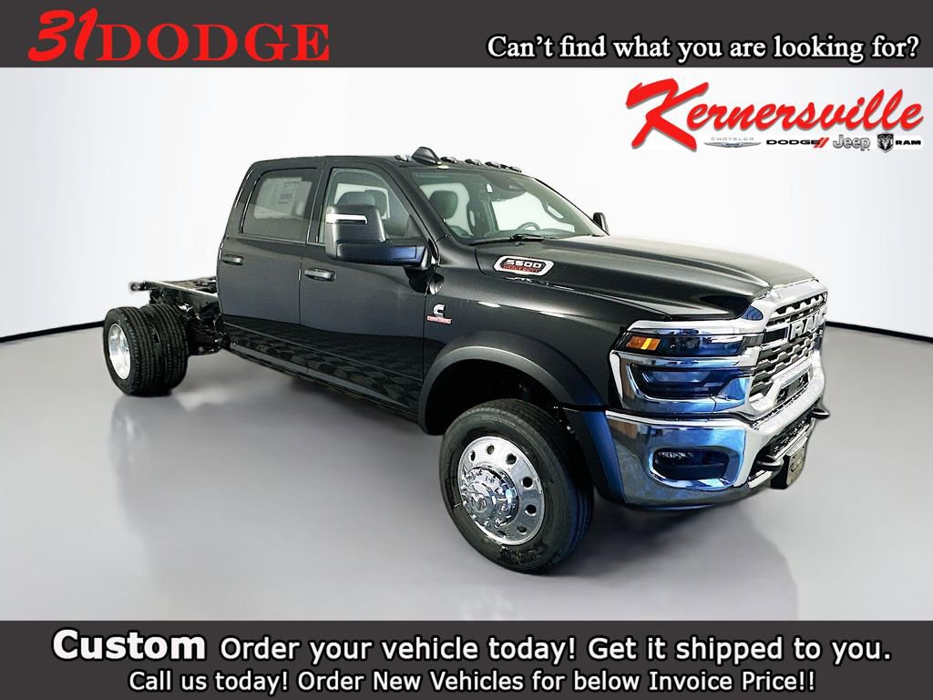 New 2026 RAM 5500 Tradesman w/ Chrome Appearance Group