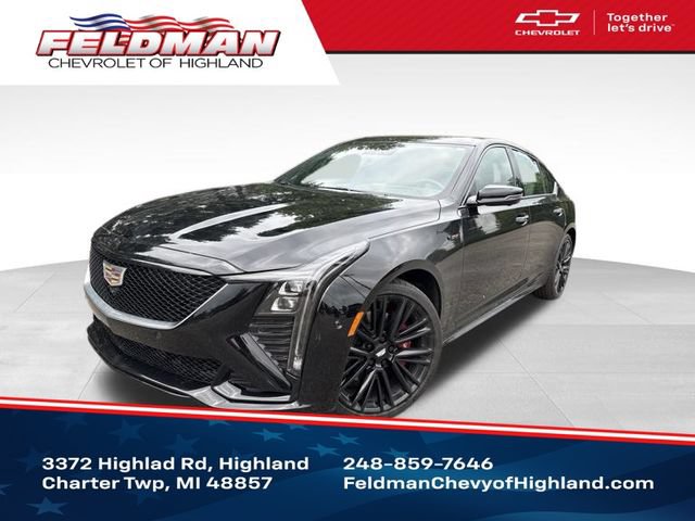 Used 2025 Cadillac CT5 V w/ LPO, ONYX Package