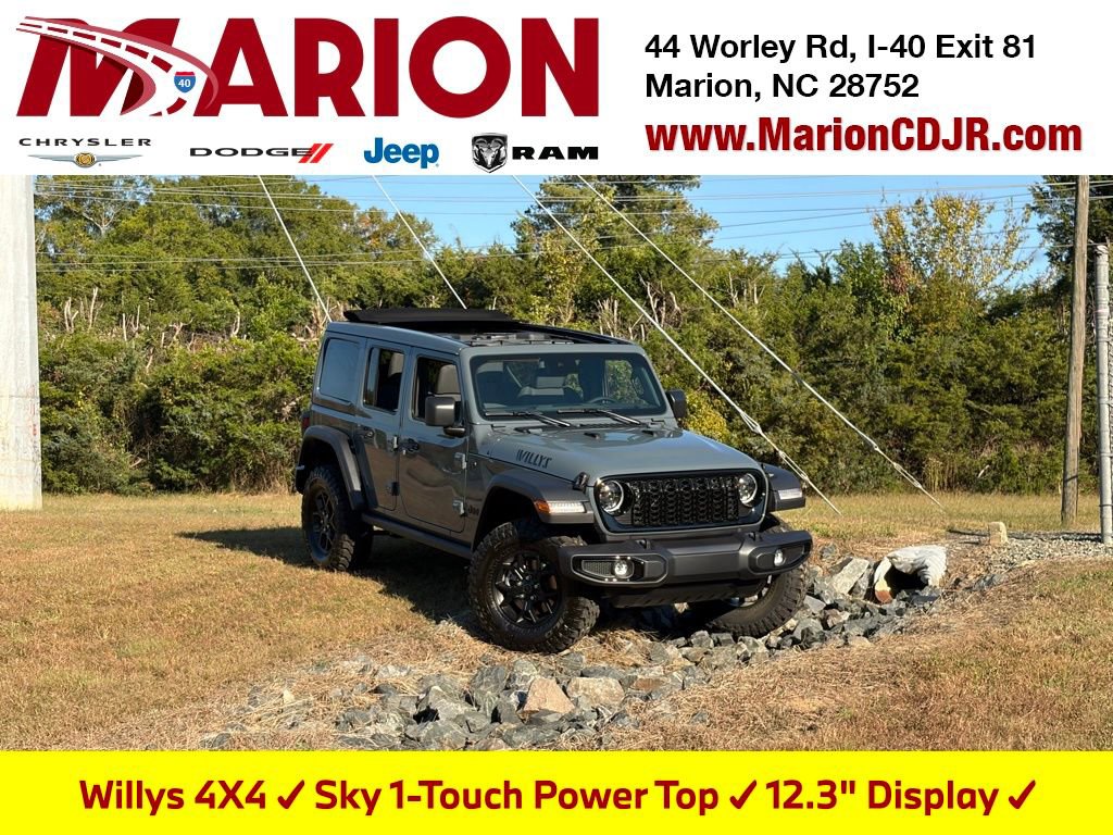 New 2025 Jeep Wrangler Willys