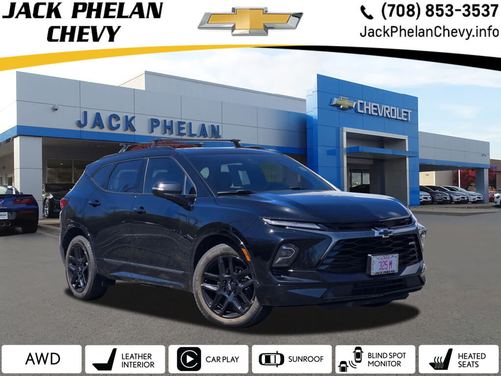 Certified 2023 Chevrolet Blazer RS w/ Driver Confidence II Package AWD/4WD image 1