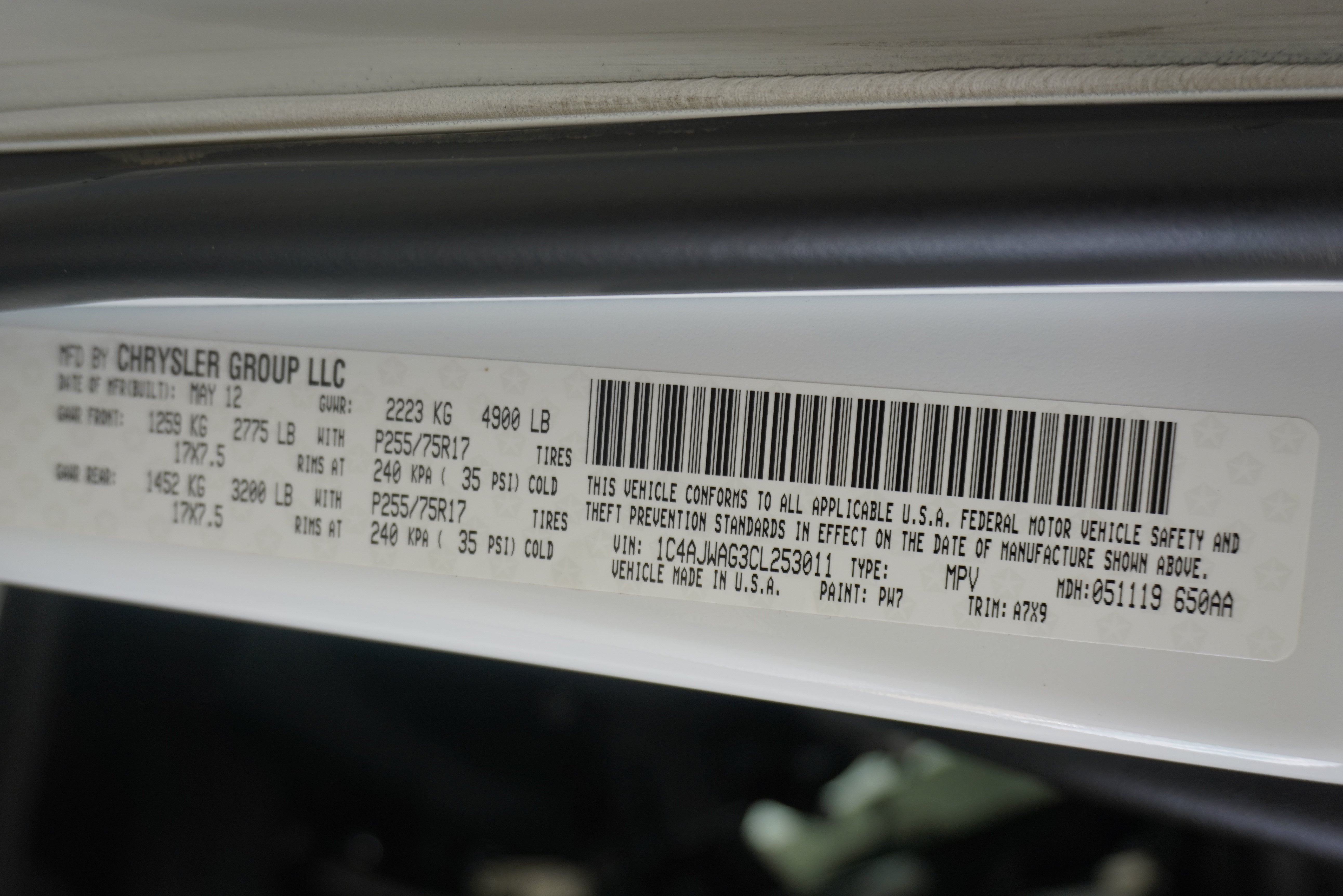 Used 2012 Jeep Wrangler Sport AWD/4WD image 30