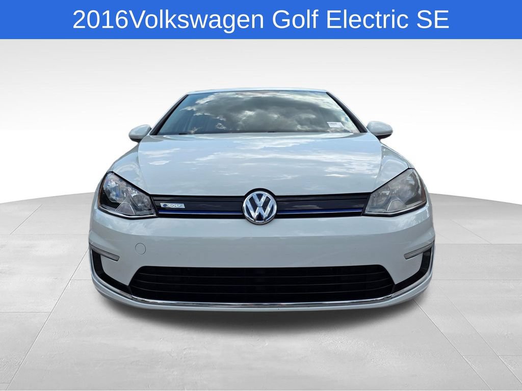 Used 2016 Volkswagen e-Golf SE w/ DC Fast Charging Package FWD image 9