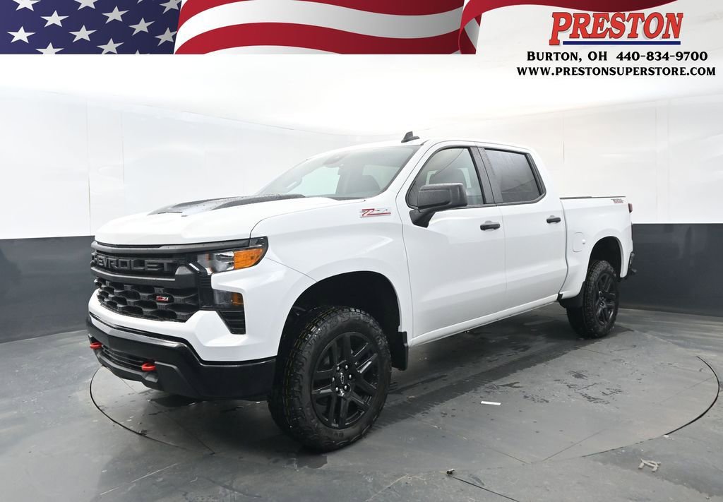 New 2026 Chevrolet Silverado 1500 Custom Trail Boss AWD/4WD image 1