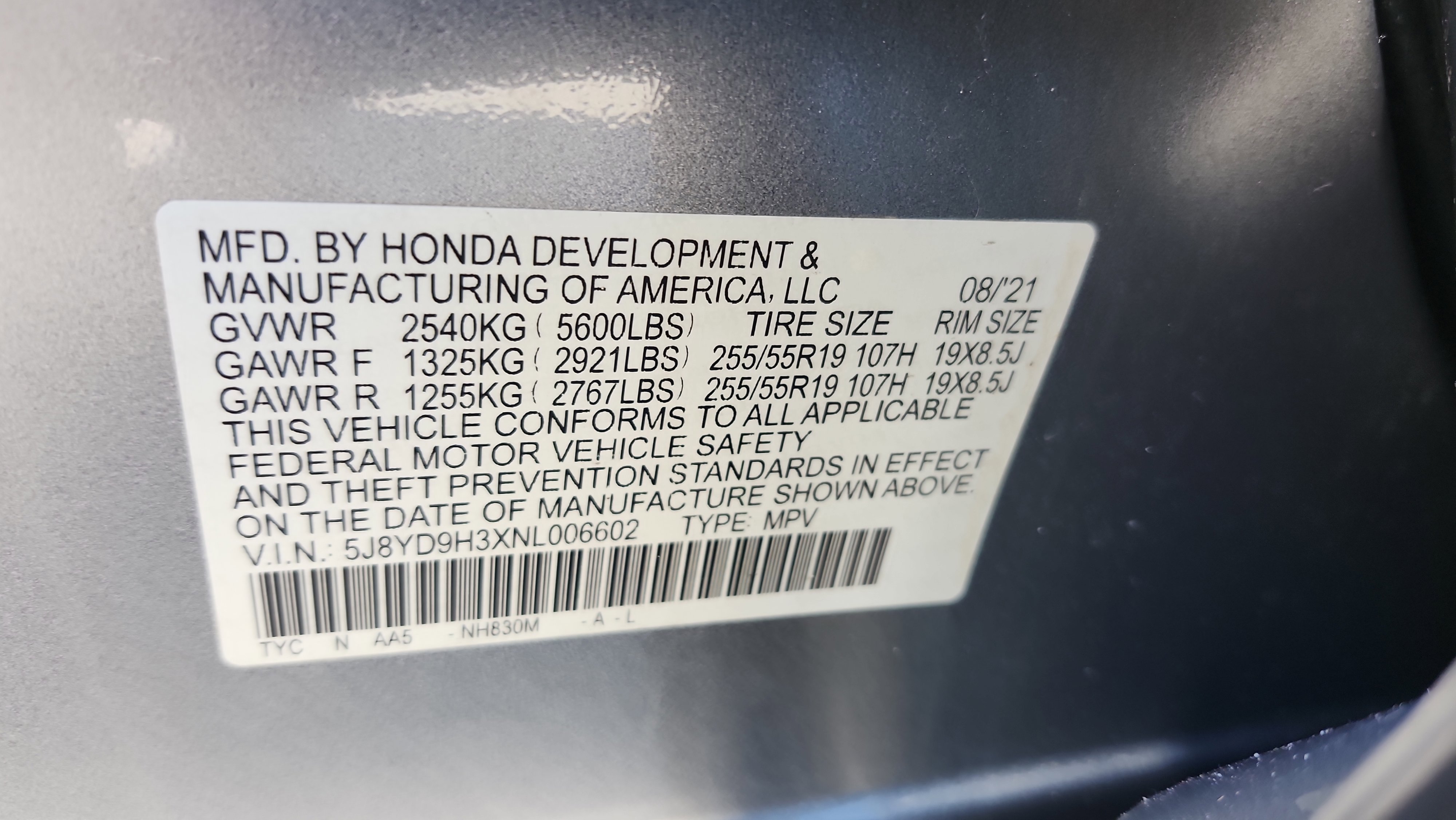 Certified 2022 Acura MDX FWD image 36