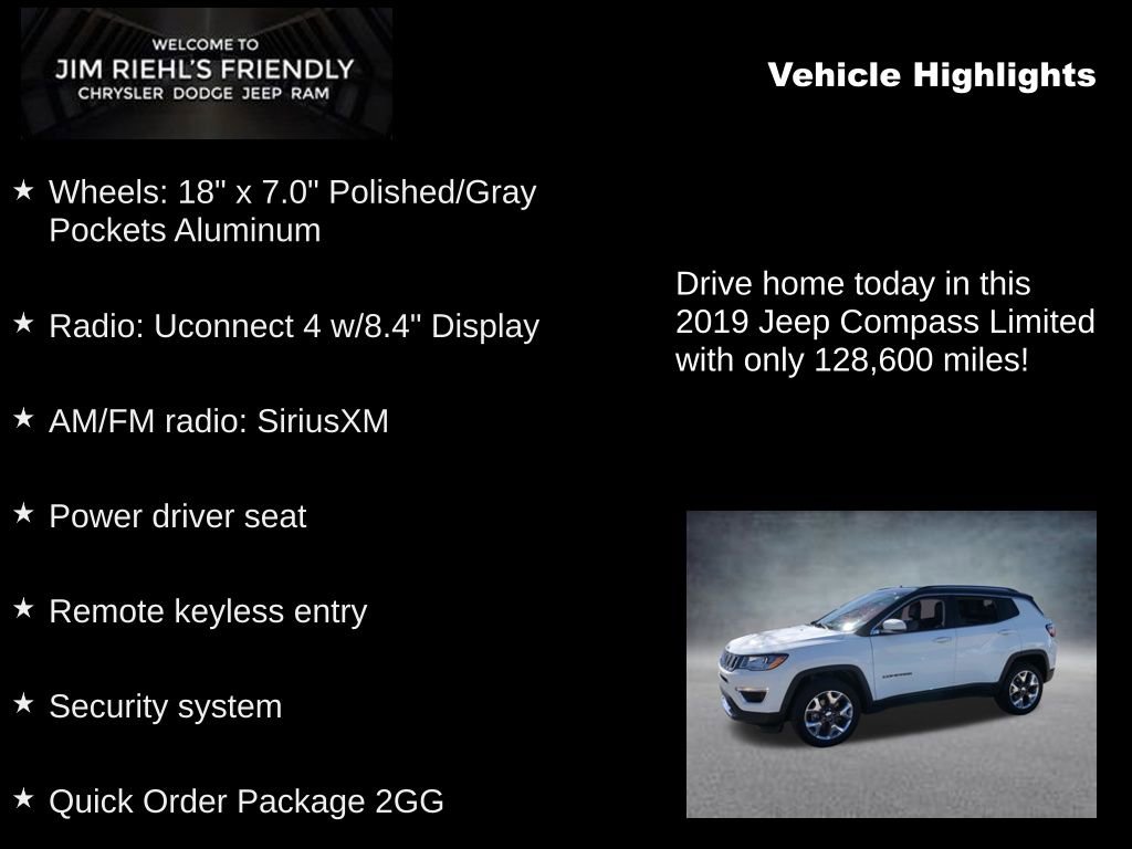 Used 2019 Jeep Compass Limited AWD/4WD image 5