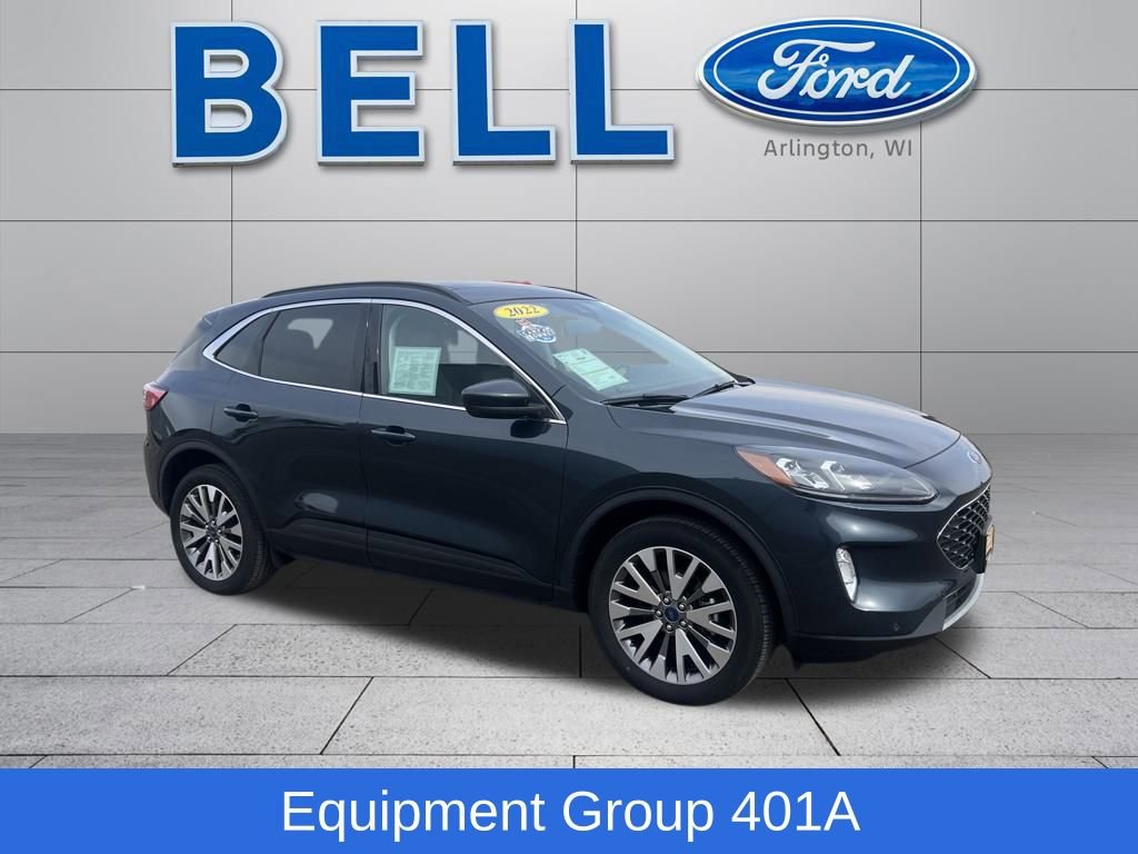 Certified 2022 Ford Escape Titanium w/ Class II Trailer Tow Package image 1