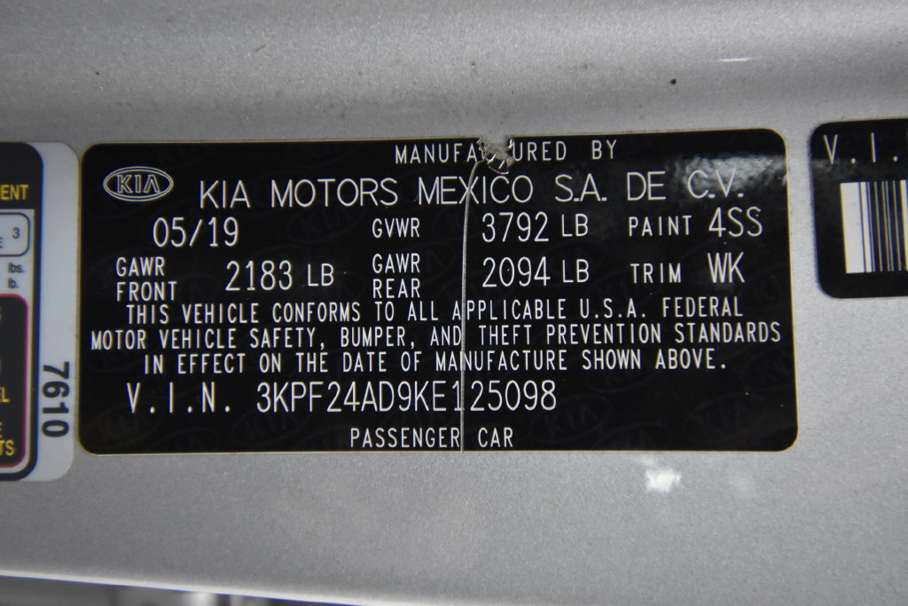 Used 2019 Kia Forte LXS FWD image 22