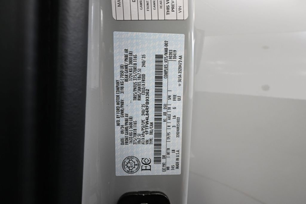 Used 2024 Ford F150 Tremor w/ Bed Utility Package AWD/4WD image 52