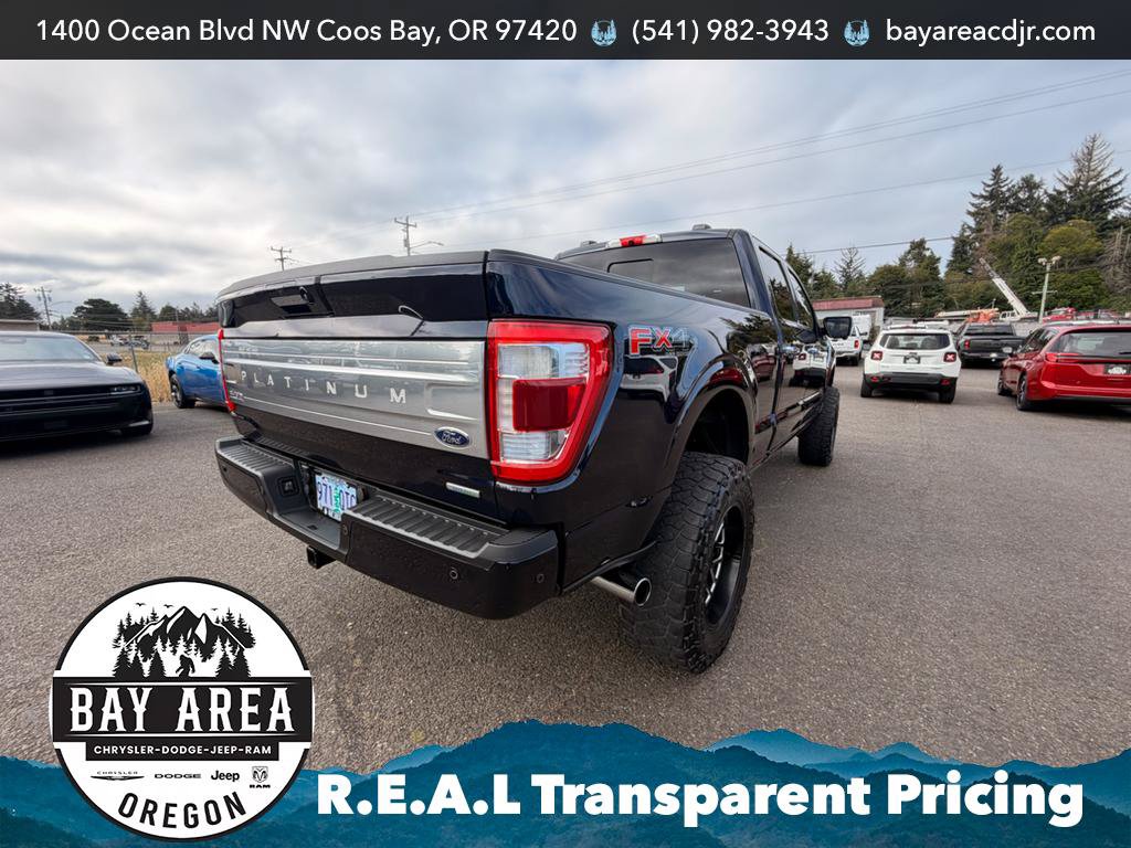 Used 2021 Ford F150 Platinum w/ Equipment Group 701A High AWD/4WD image 5