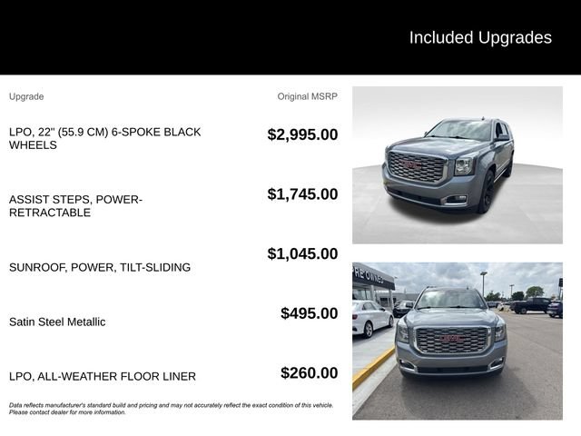 Used 2019 GMC Yukon Denali AWD/4WD image 8