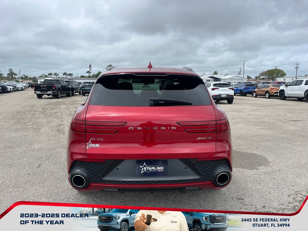 Used 2022 Genesis GV70 3.5T Sport w/ Sport Prestige Package AWD/4WD image 6
