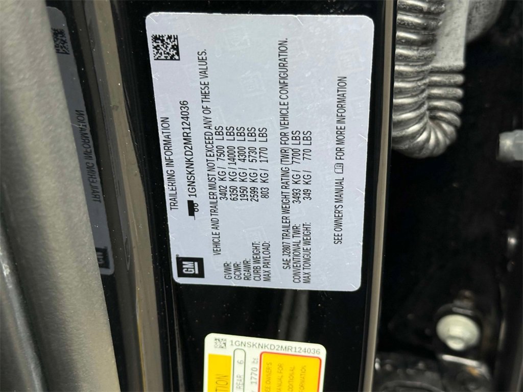 Used 2021 Chevrolet Tahoe LT image 34