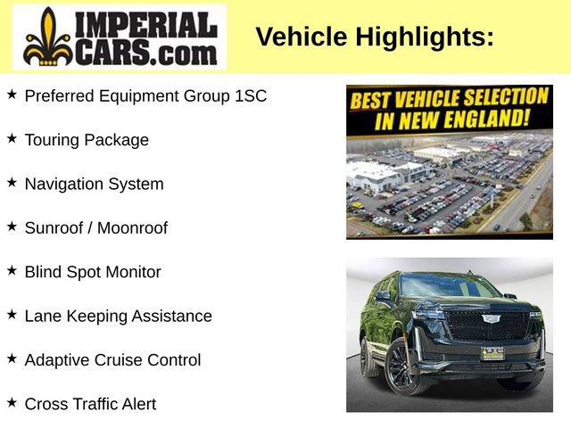 Used 2024 Cadillac Escalade Sport w/ Touring Package AWD/4WD image 8