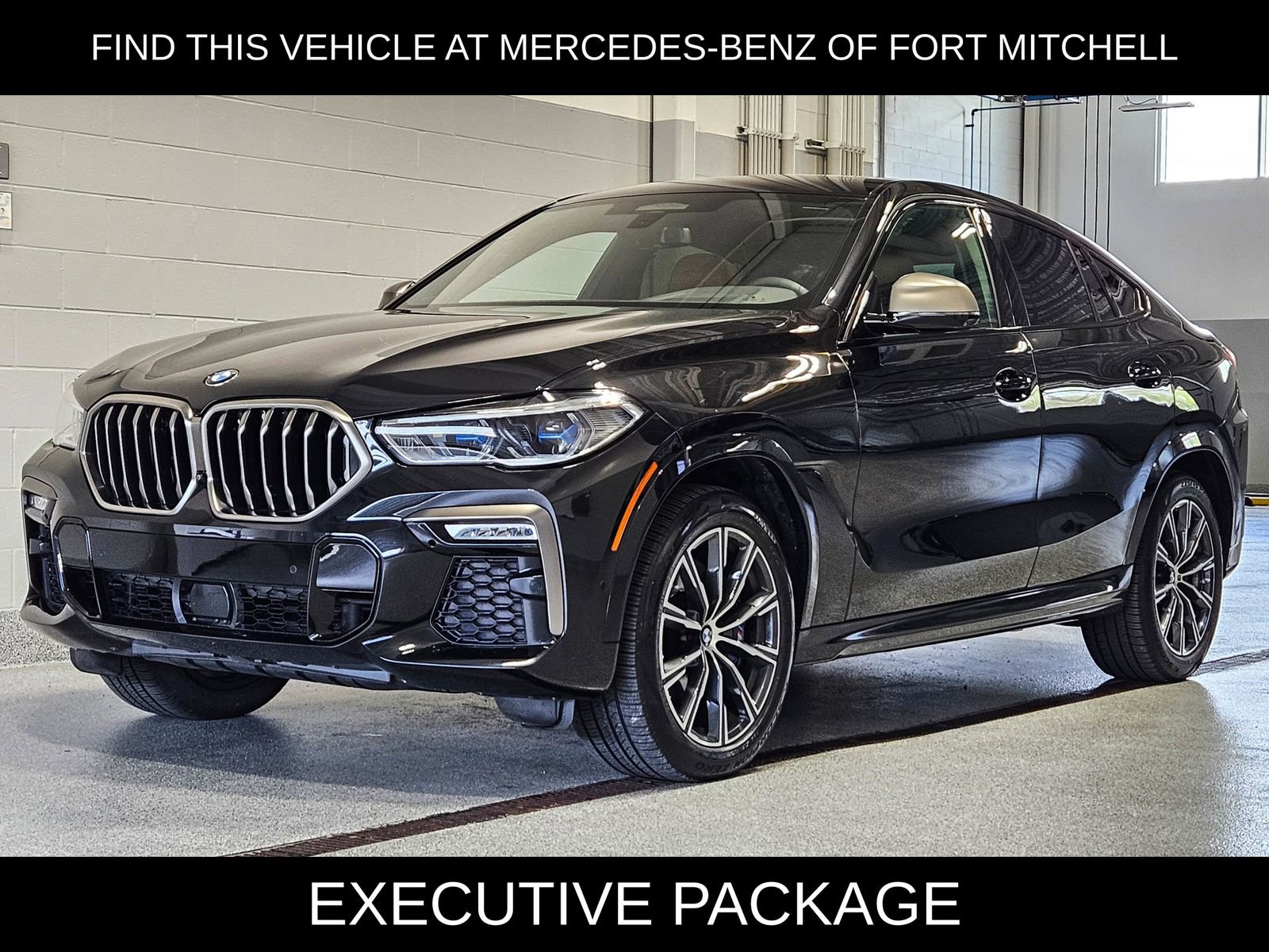 Used 2021 BMW X6 M50i w/ Executive Package image 1