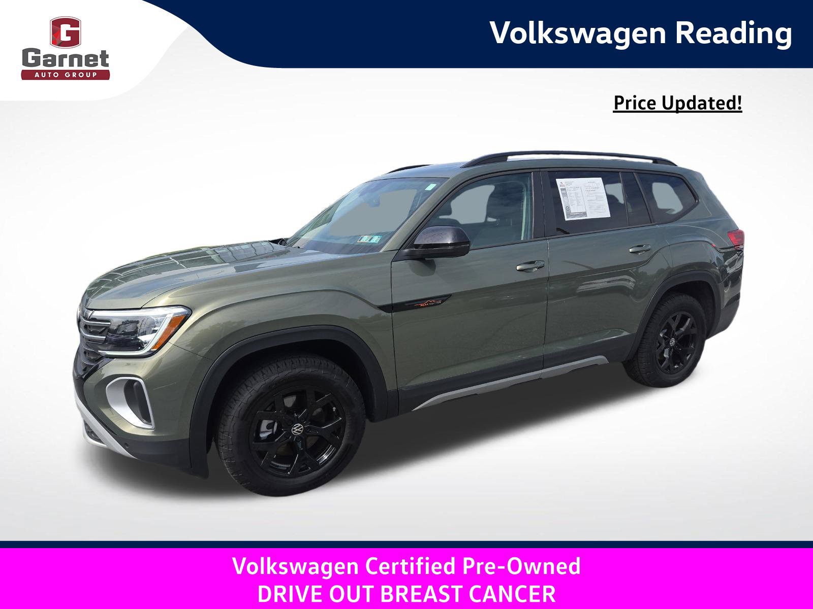 Certified 2026 Volkswagen Atlas Peak Edition