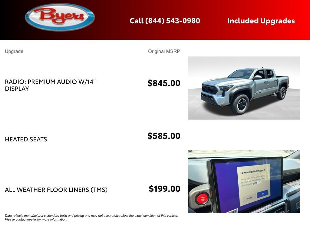 New 2026 Toyota Tacoma TRD Off-Road AWD/4WD image 5
