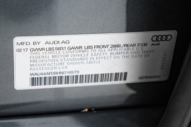 Used 2017 Audi A8 L 3.0T w/ Executive Package image 61