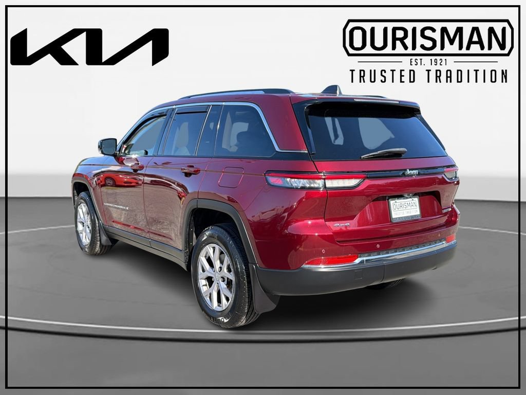 Used 2022 Jeep Grand Cherokee Limited AWD/4WD image 3