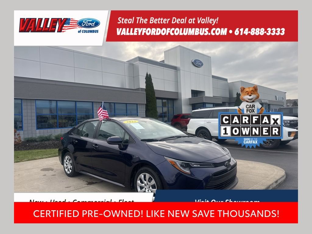 Used 2025 Toyota Corolla LE image 1