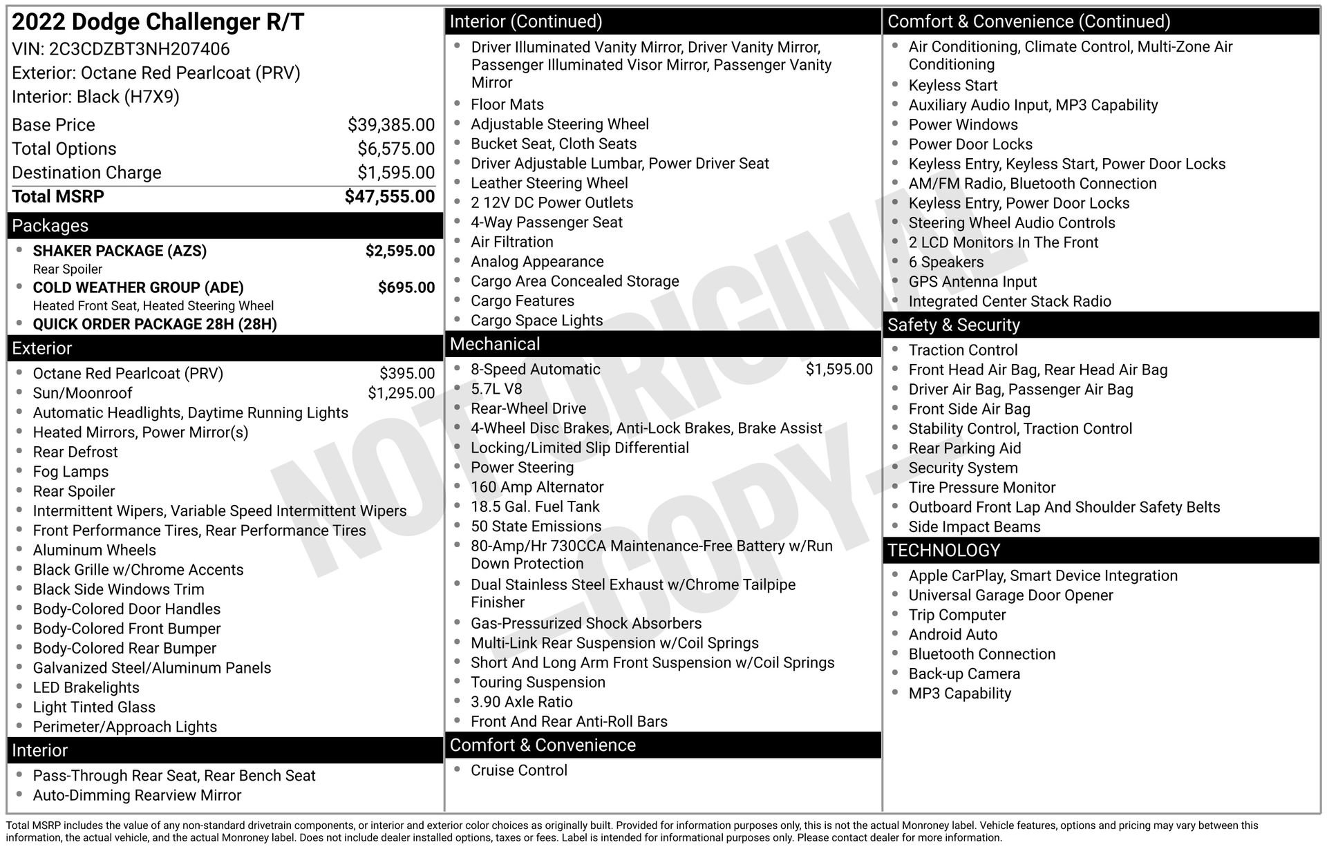 Used 2022 Dodge Challenger R/T w/ Shaker Package image 4