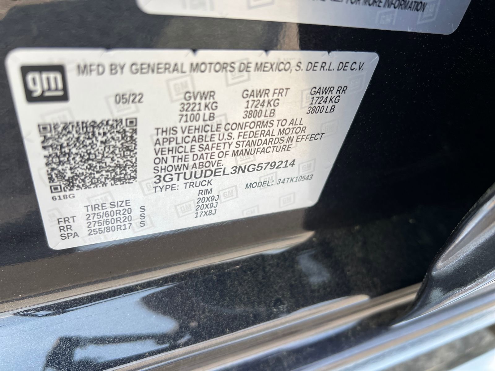 Used 2022 GMC Sierra 1500 SLT w/ SLT Premium Plus Package image 34