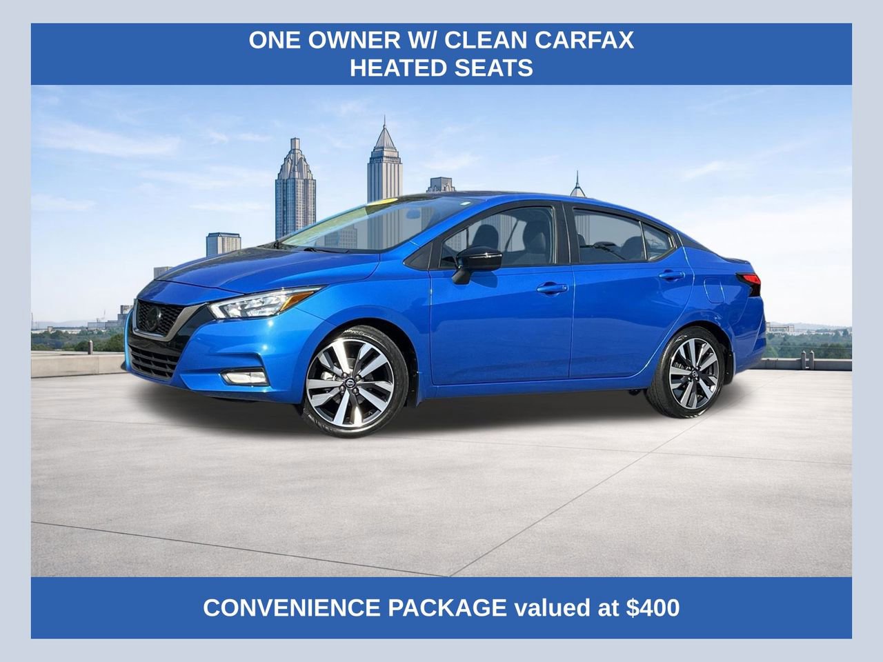 Used 2021 Nissan Versa SR w/ Convenience Package FWD image 1