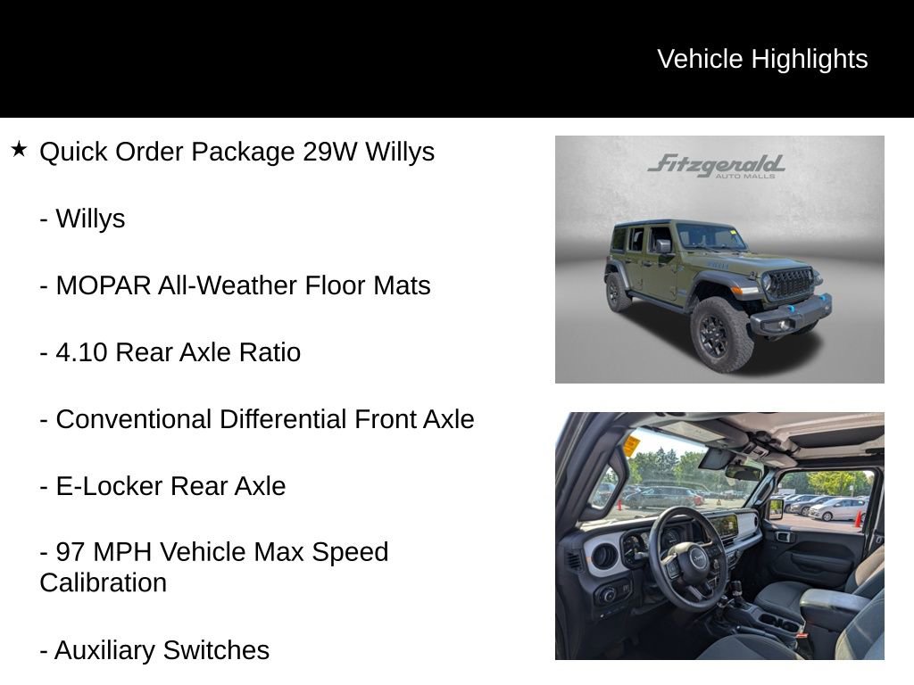 Used 2024 Jeep Wrangler Unlimited AWD/4WD image 9