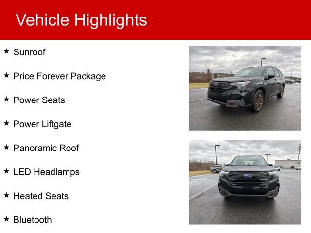 Used 2025 Subaru Forester Sport w/ Popular Package #1 image 2