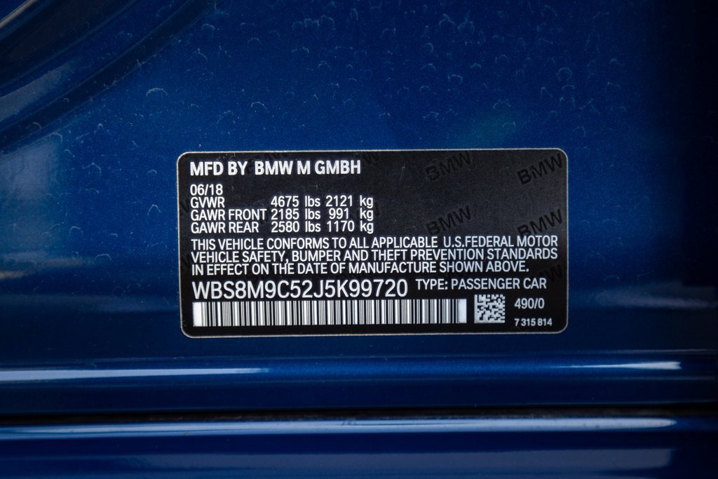 Used 2018 BMW M3 w/ Competition Package image 50