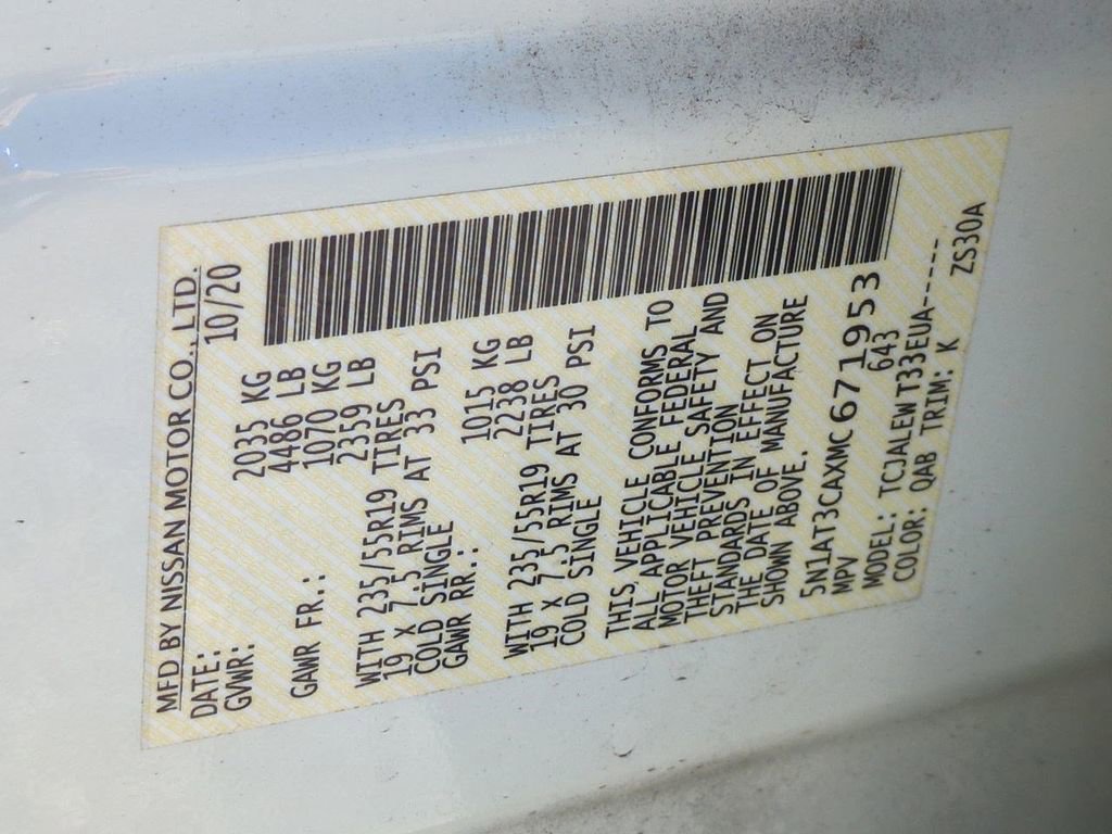 Certified 2021 Nissan Rogue SL image 32