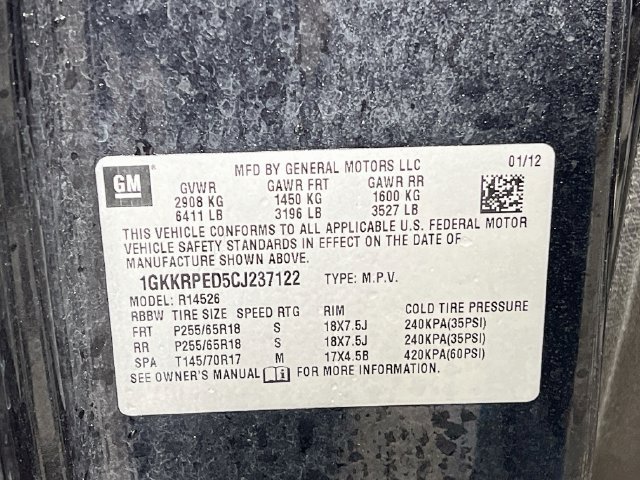 Used 2012 GMC Acadia SLE FWD image 11