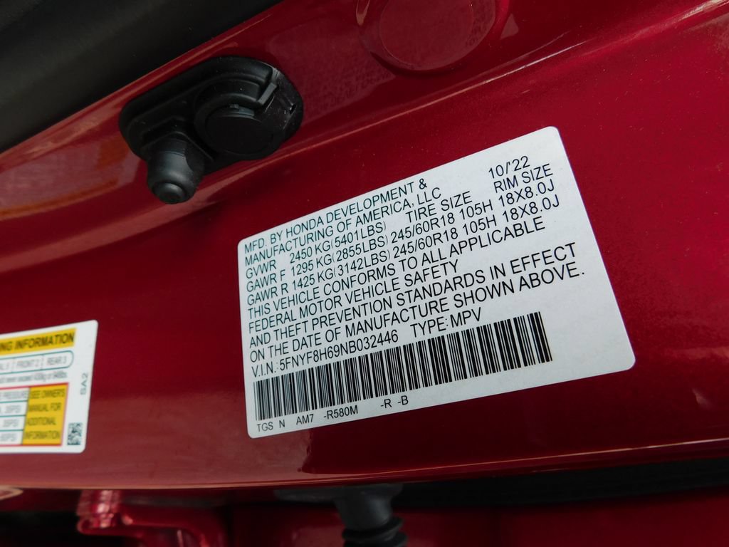 Certified 2022 Honda Passport TrailSport image 12