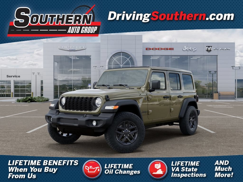 New 2025 Jeep Wrangler Unlimited Sport