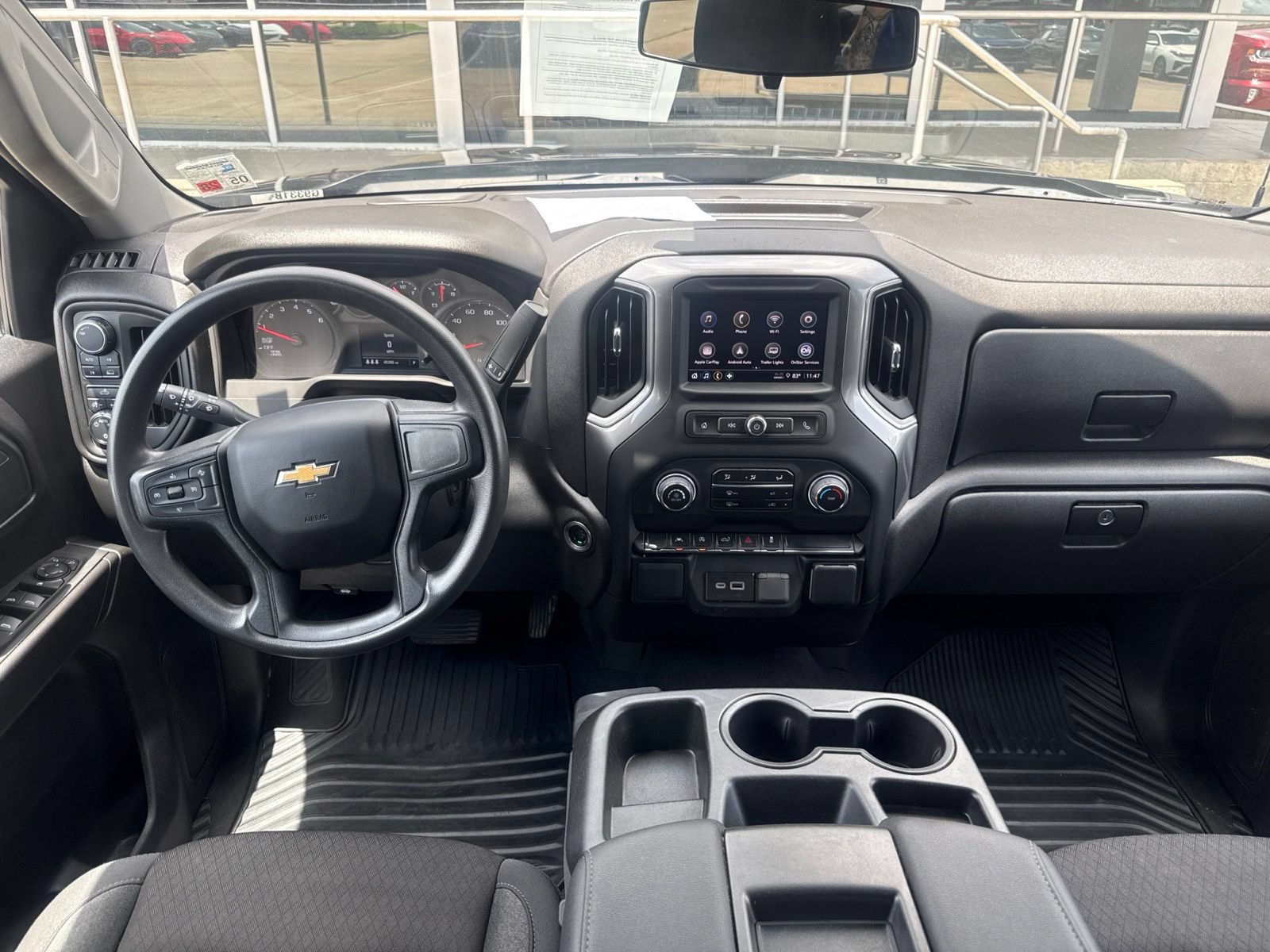 Certified 2024 Chevrolet Silverado 1500 Custom w/ LPO, Dark Essentials Package AWD/4WD image 10