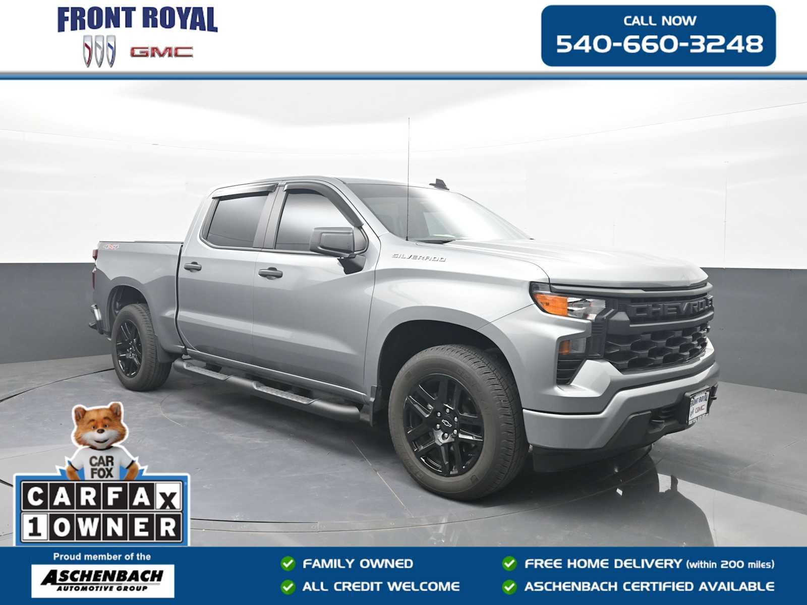 Used 2024 Chevrolet Silverado 1500 Custom AWD/4WD image 1