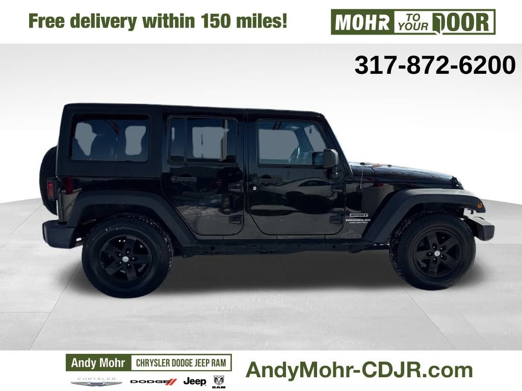 Used 2016 Jeep Wrangler Unlimited Sport w/ Quick Order Package 24S image 8