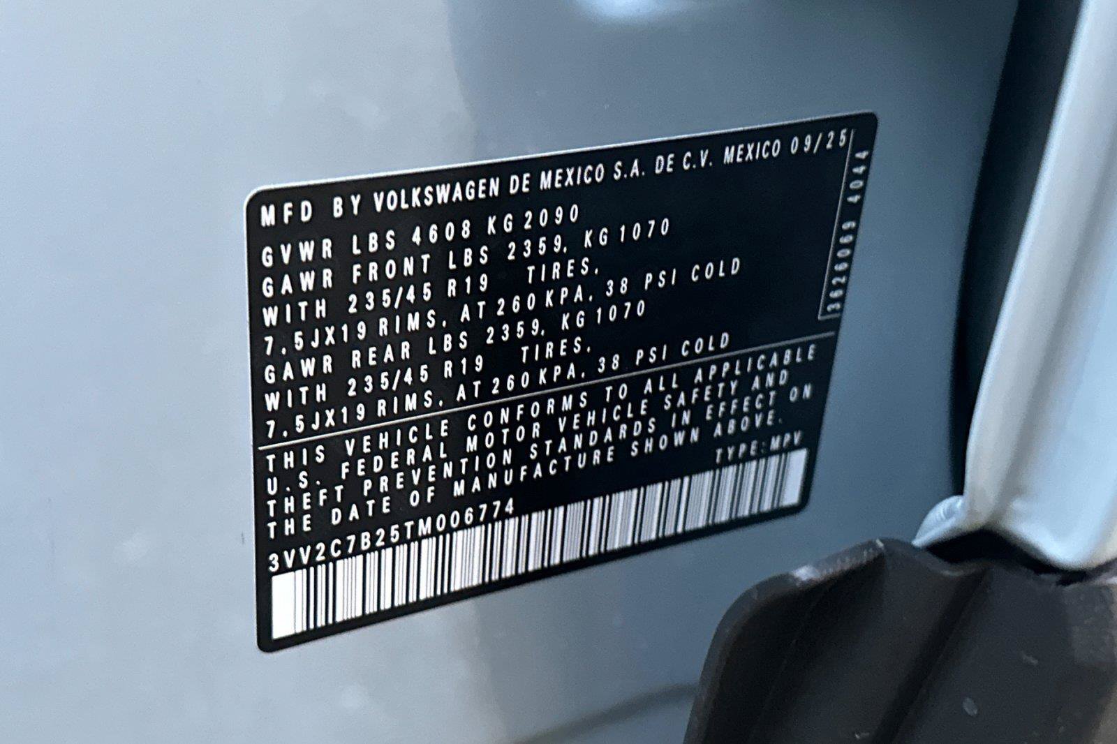 New 2026 Volkswagen Taos SE AWD/4WD image 27