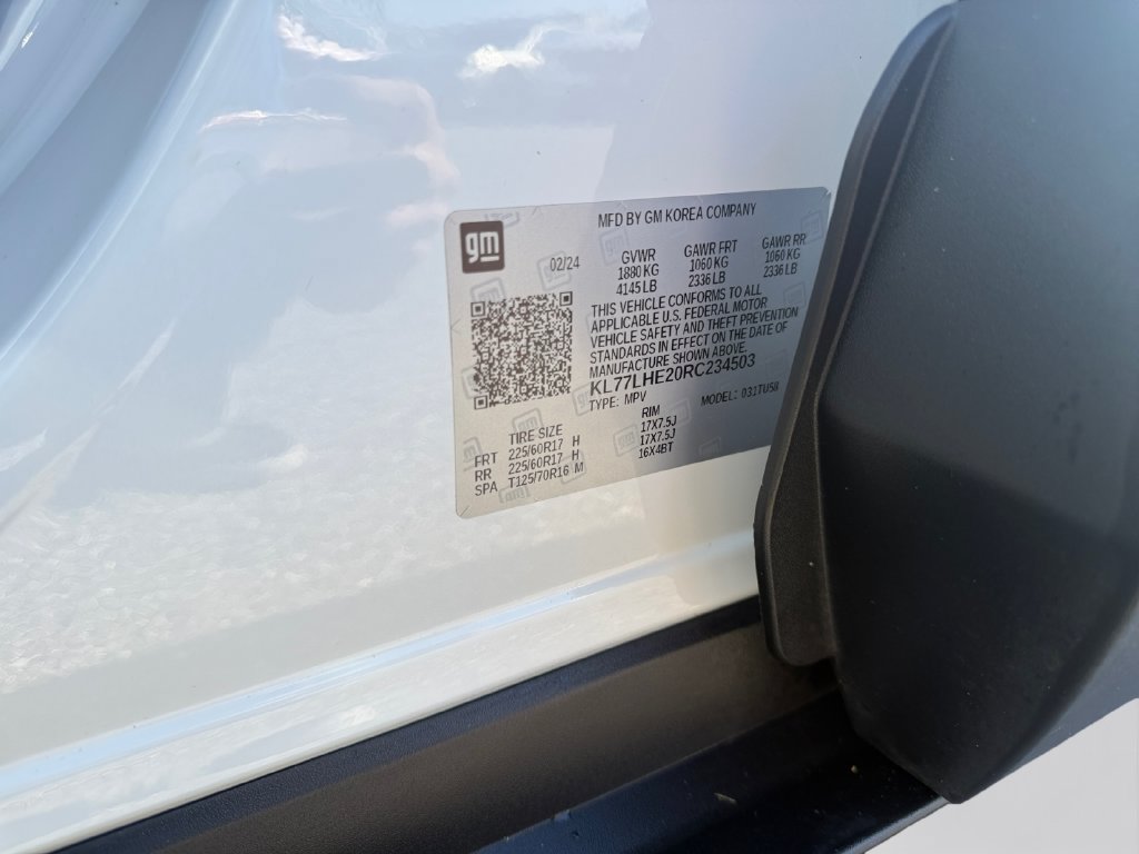 Used 2024 Chevrolet Trax LT w/ LT Convenience Package FWD image 20