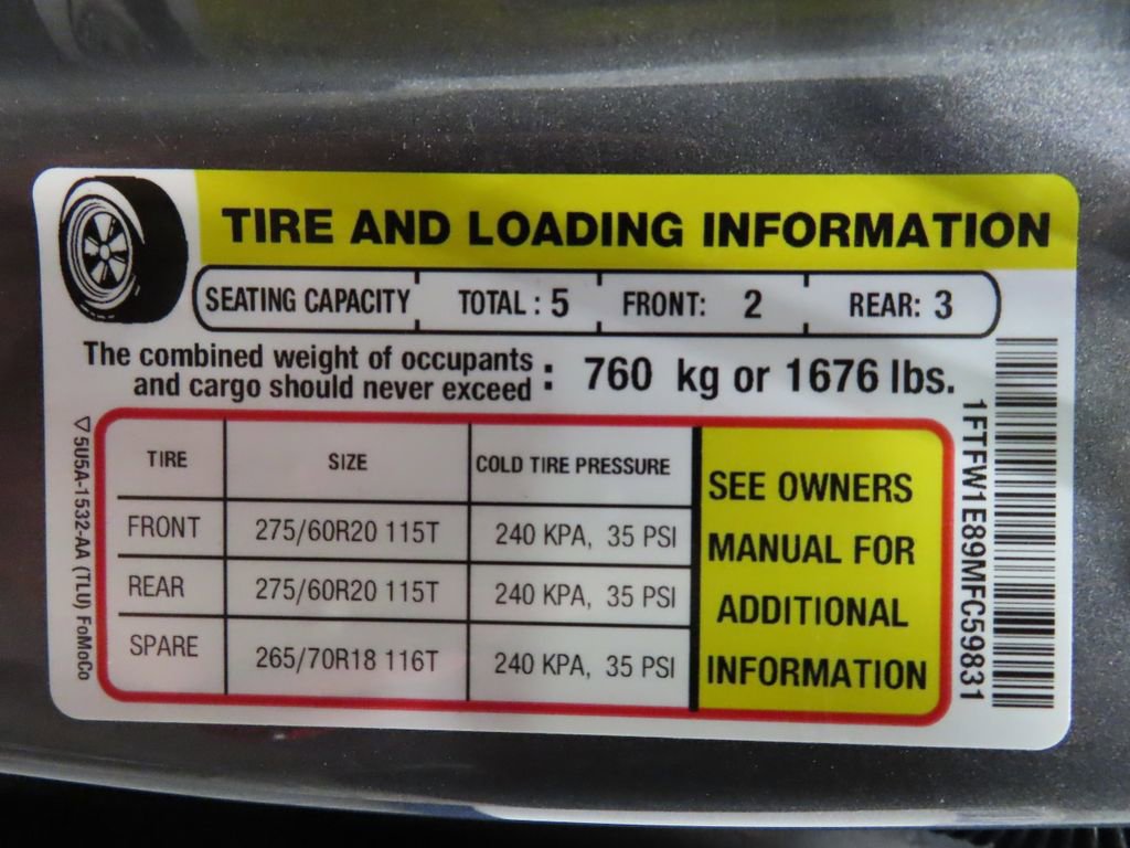 Used 2021 Ford F150 Lariat w/ Equipment Group 502A High AWD/4WD image 67