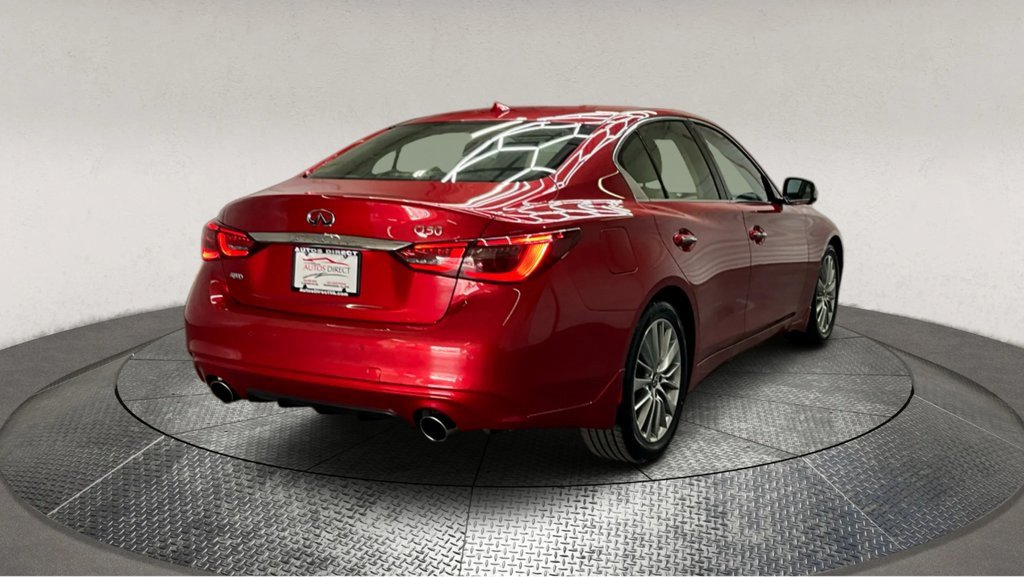 Used 2022 INFINITI Q50 Luxe w/ Cargo Package image 8