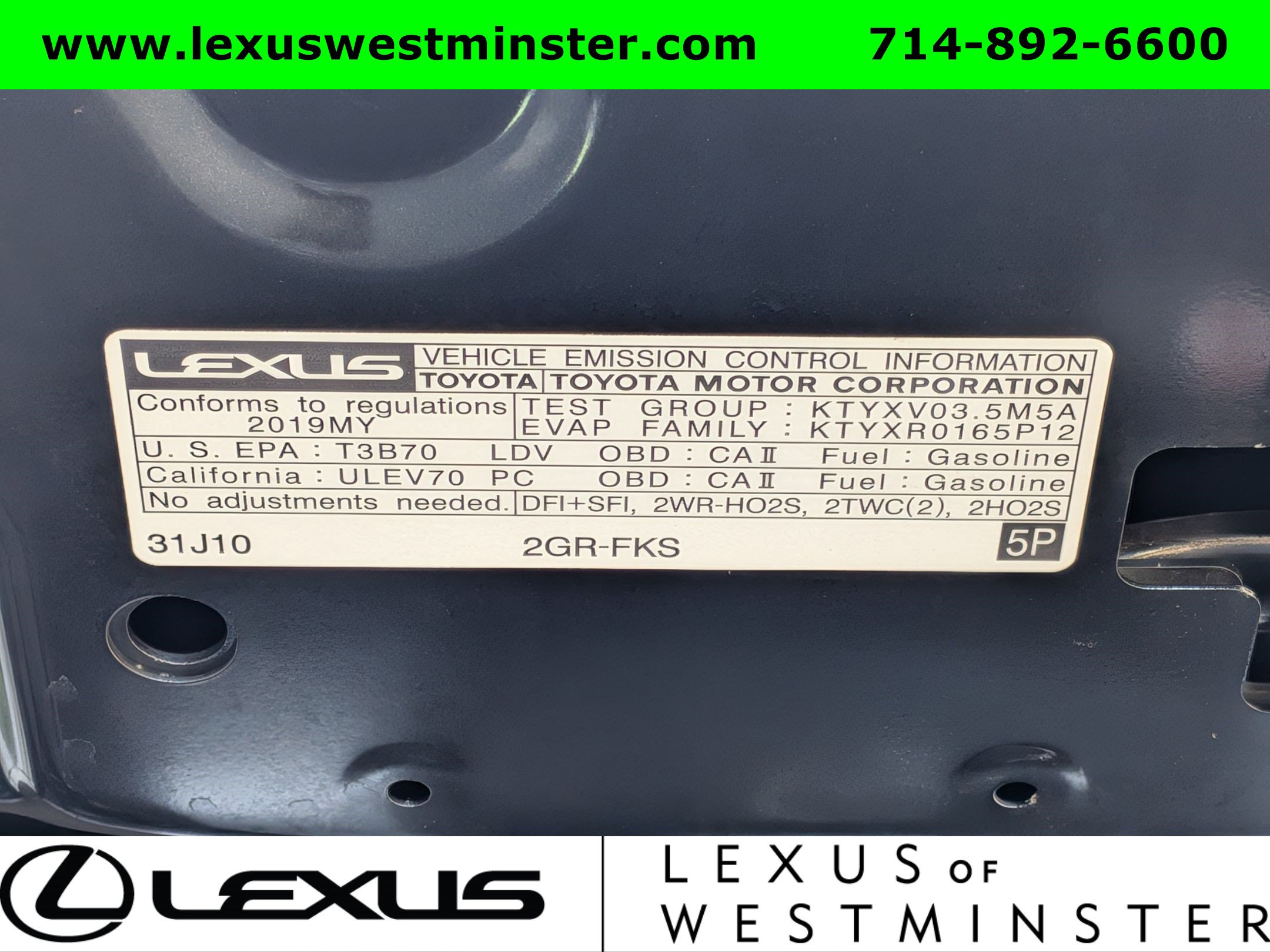 Used 2019 Lexus RC 350 F Sport w/ Accessory Package image 24