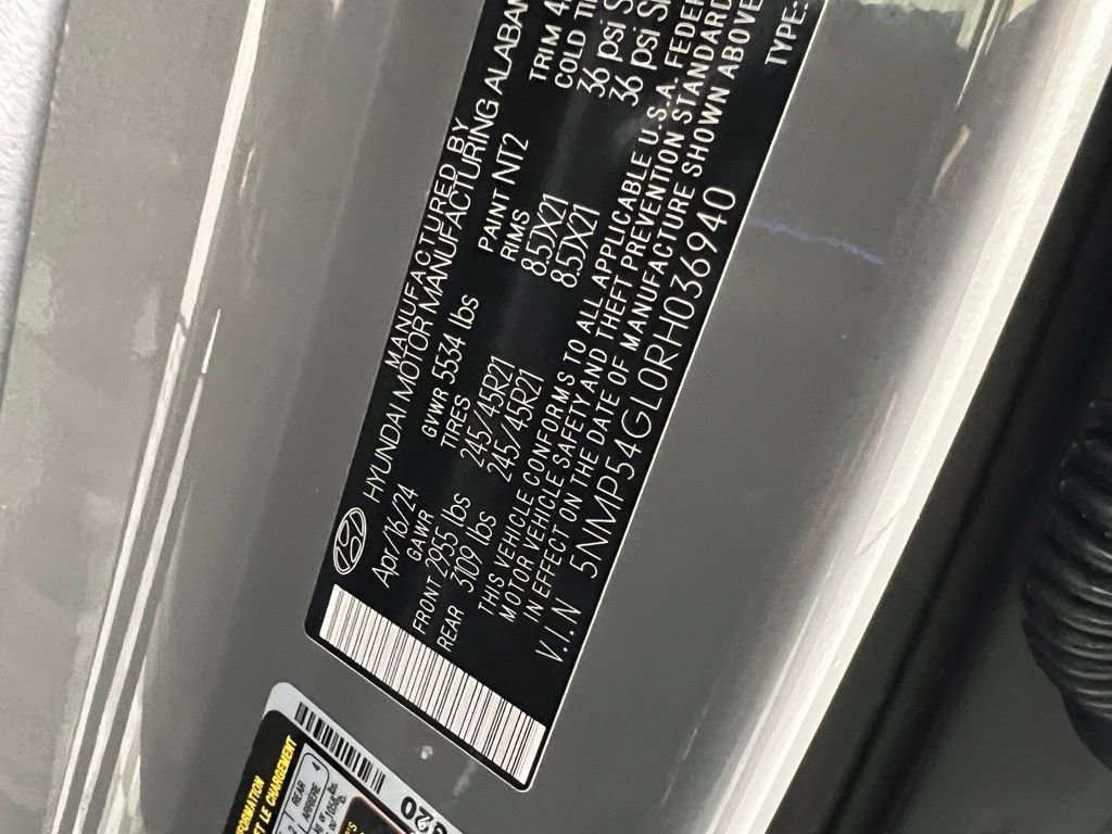 Used 2024 Hyundai Santa Fe Calligraphy image 35