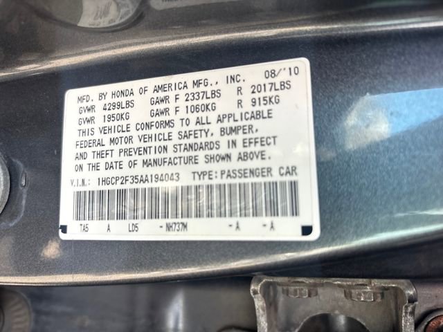 Used 2010 Honda Accord LX image 22