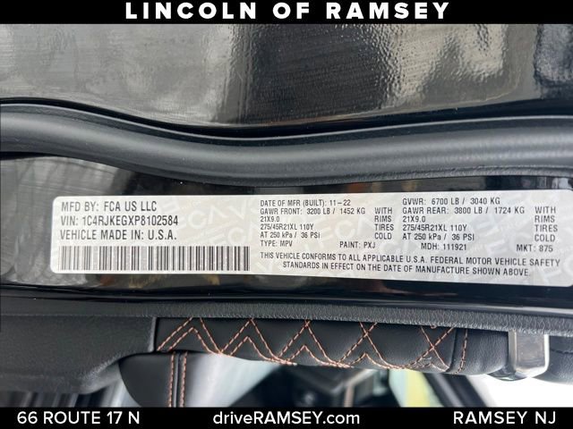 Used 2023 Jeep Grand Cherokee L Summit w/ High Altitude Package image 60