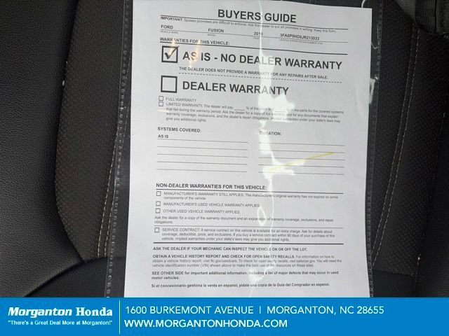 Used 2018 Ford Fusion SE w/ Equipment Group 201A FWD image 23